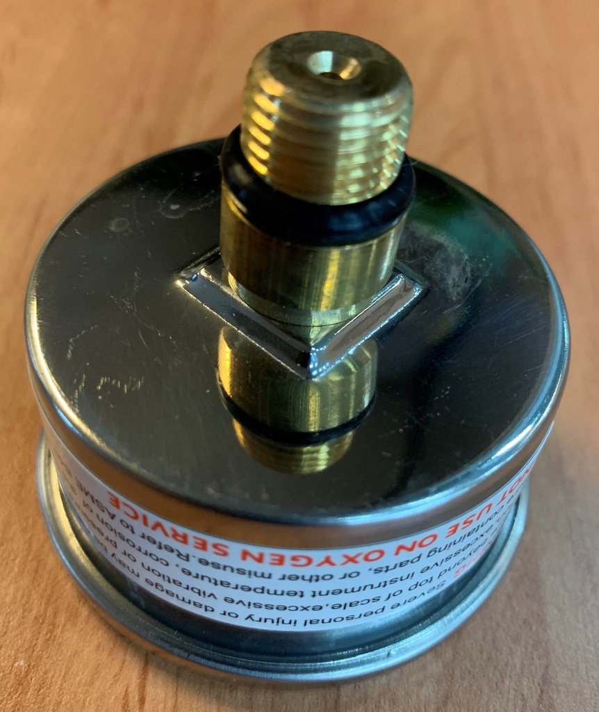 Mano Meter gevuld 0-60 PSI