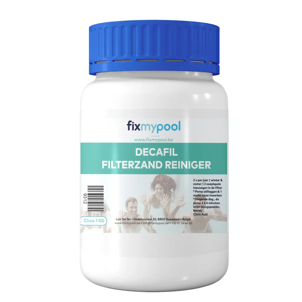 Decafil 1KG - Reiniger voor zandfilter granulaat