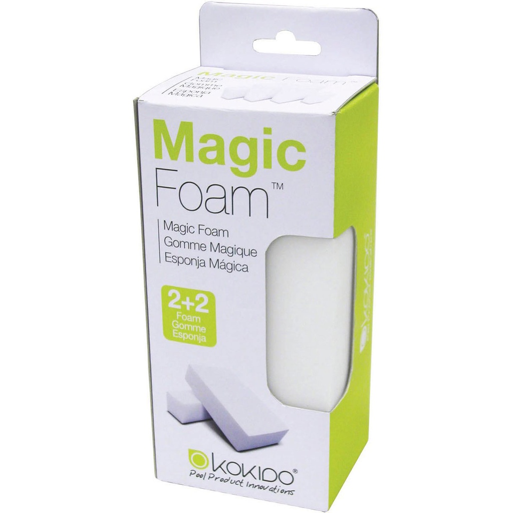 Kokido Magic Foam Schuurspons - Wonderspons 2+2
