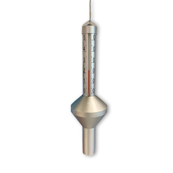 Grote Thermometer Grijs - Grote Zwembad Thermometer