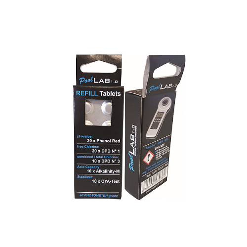 Navulling Test Tabletten Poollab 1.0 & 2.0 - Refill Pack