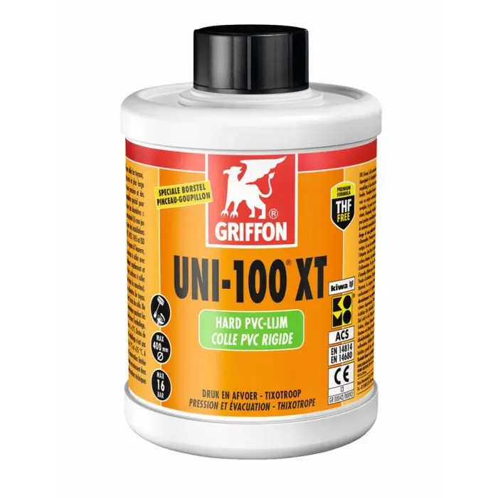 Griffon PVC-Lijm UNI-100 XT 250ml