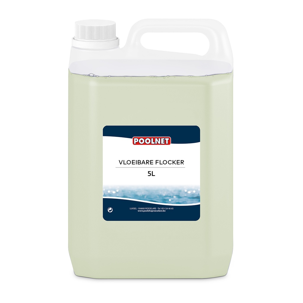 Vloeibaar Vlokmiddel - Flocker - Verwijdert Troebel Water