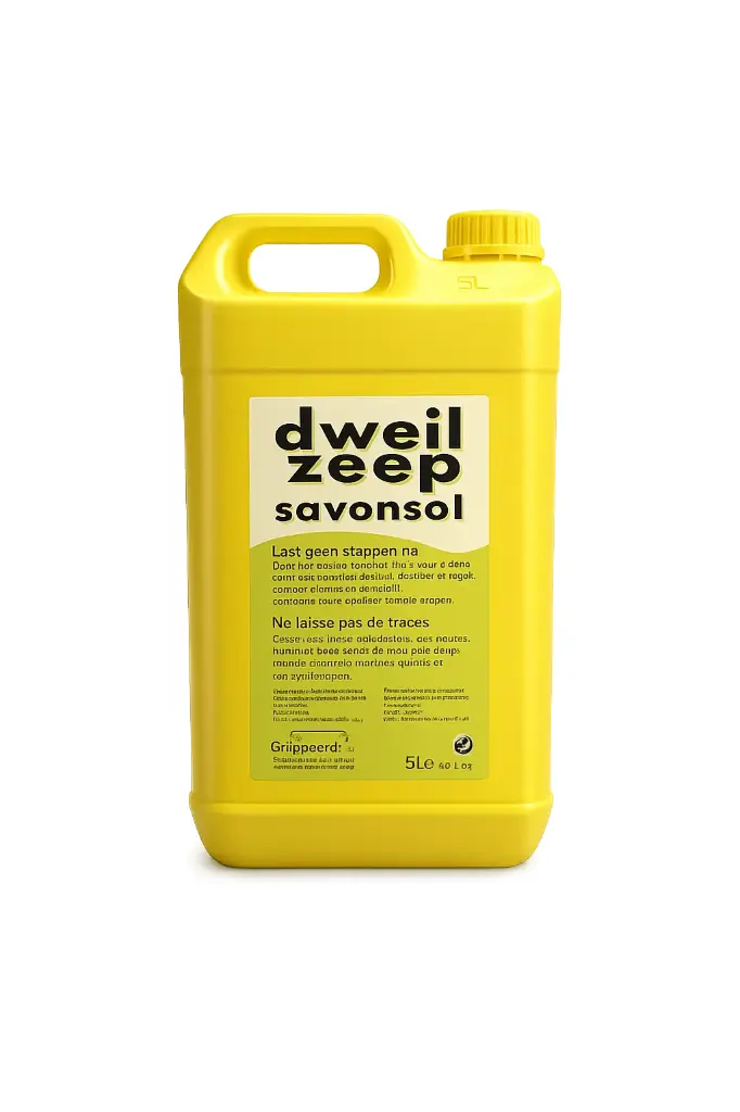 CHEMIEKOR Dweilzeep 5L | Authentieke Vloerzeep - 100% Biologisch Afbreekbaar