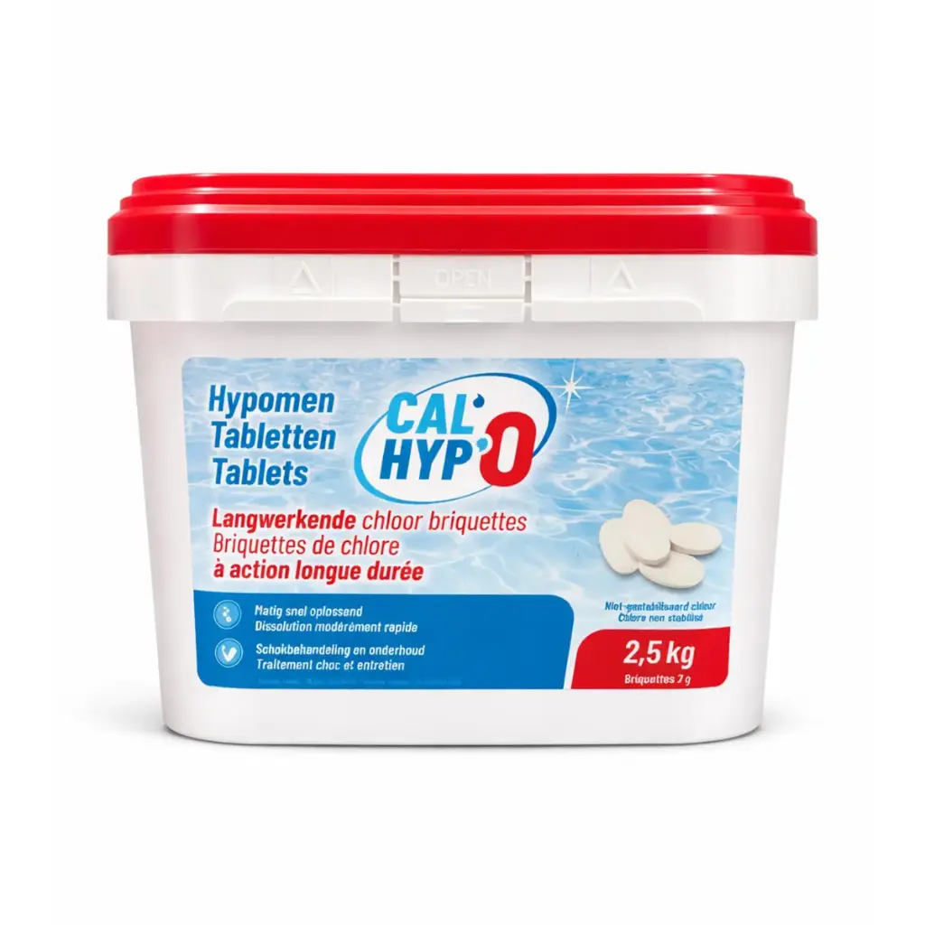CalHyp O Tabs 7gr Chloortabletten zonder stabilisator 2,5KG