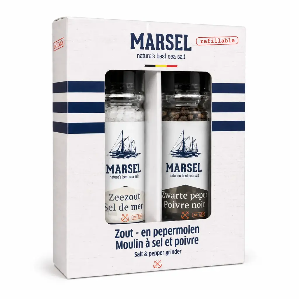 MARSEL Zout- en Pepermolen Duo Set 