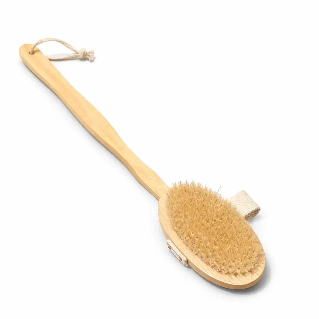 2-in-1 Houten Borstel Sauna - Borstel Afneembaar