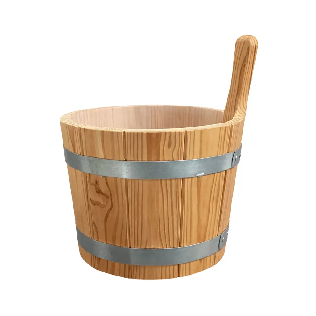 Houten Emmer Opgiet Sauna (Groot)