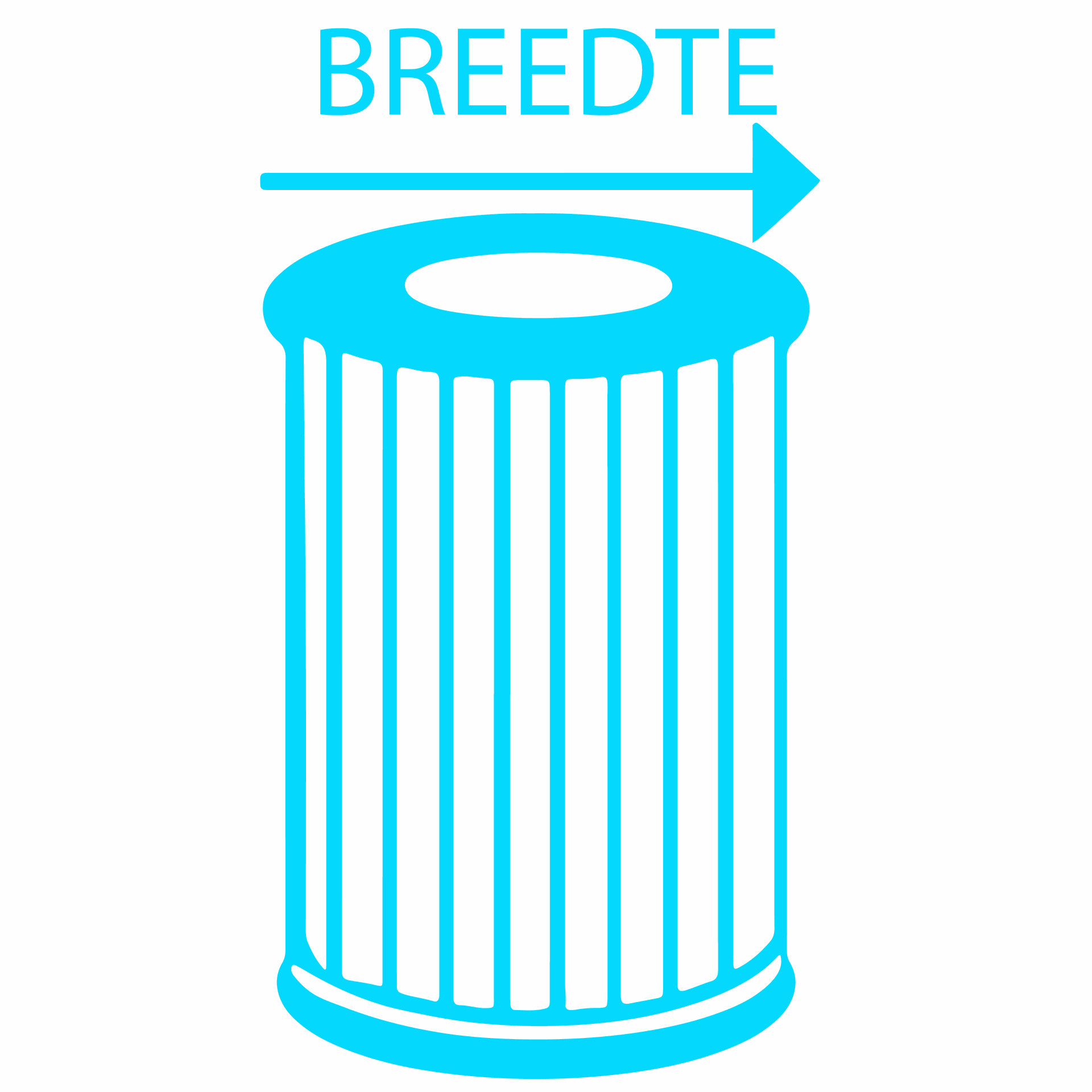 Volledige Diameter: 13cm