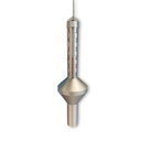 Grote Thermometer Grijs - Grote Zwembad Thermometer